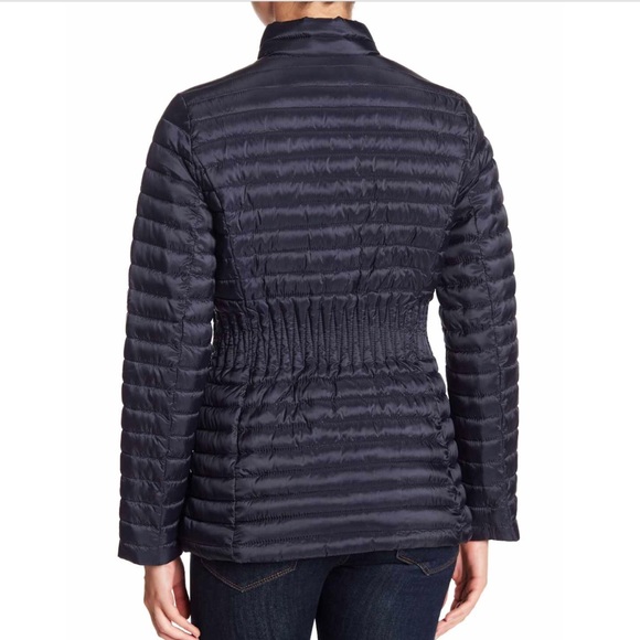 Laundry by Shelli Segal Cinched Waist Puffer M - Picture 3 of 8